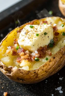 Baked Potato on Blackstone Griddle