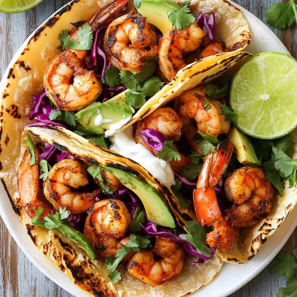 Blackened Shrimp Tacos Recipe