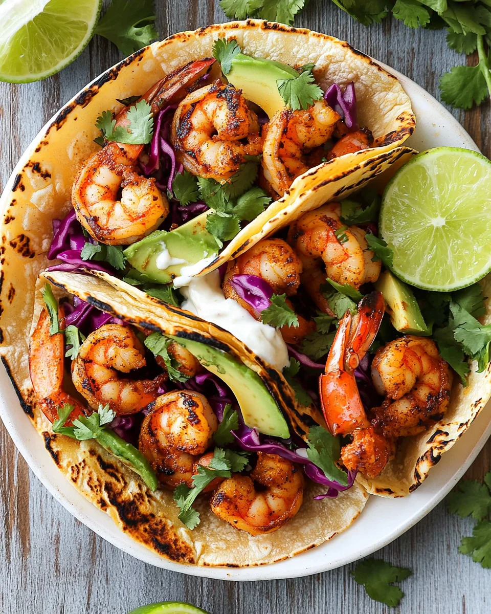 Blackened Shrimp Tacos Recipe