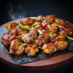 Blackstone Bourbon Chicken on the Griddle