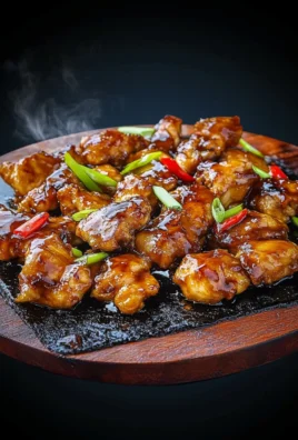 Blackstone Bourbon Chicken on the Griddle