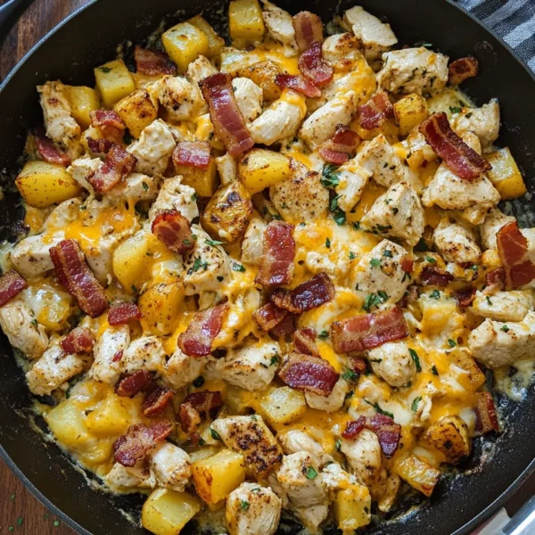 Blackstone Chicken Bacon Ranch Skillet