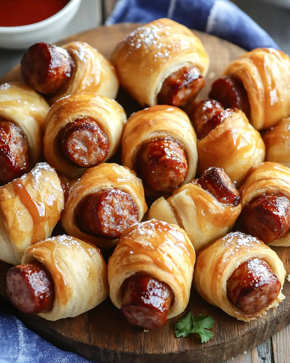 Breakfast Pigs in a Blanket