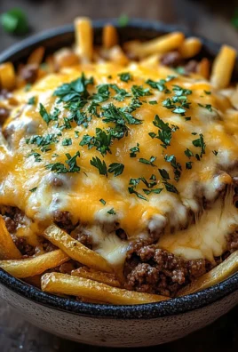 Cheeseburger French Fry Casserole