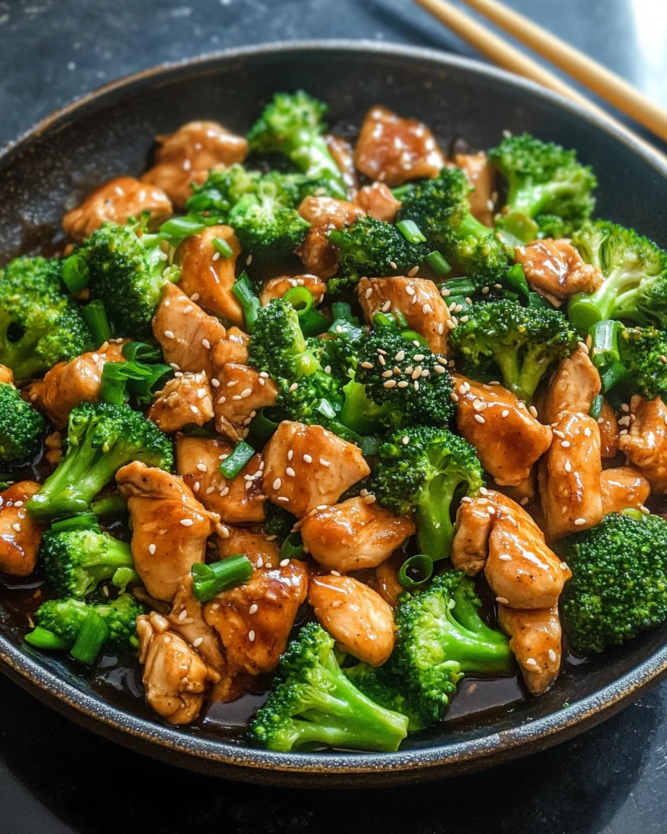 Chicken and Broccoli (Chinese Takeout Style)