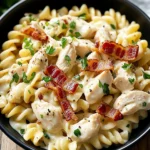 Chicken Bacon Ranch Pasta