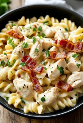 Chicken Bacon Ranch Pasta