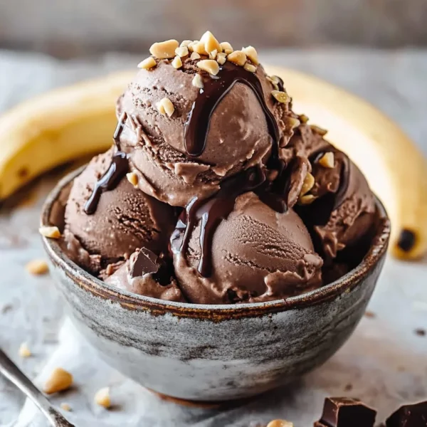 Chocolate Peanut Butter Nice Cream