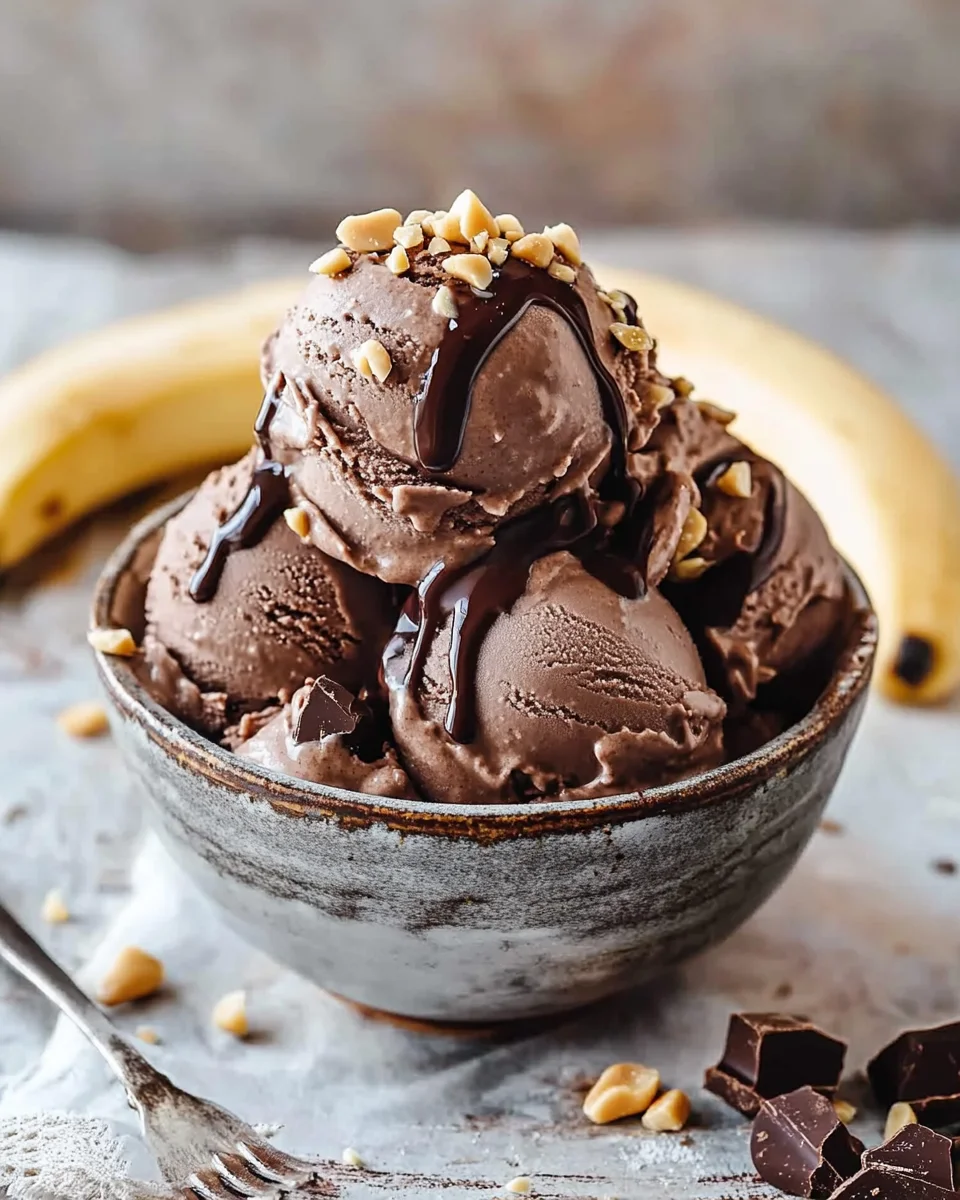 Chocolate Peanut Butter Nice Cream
