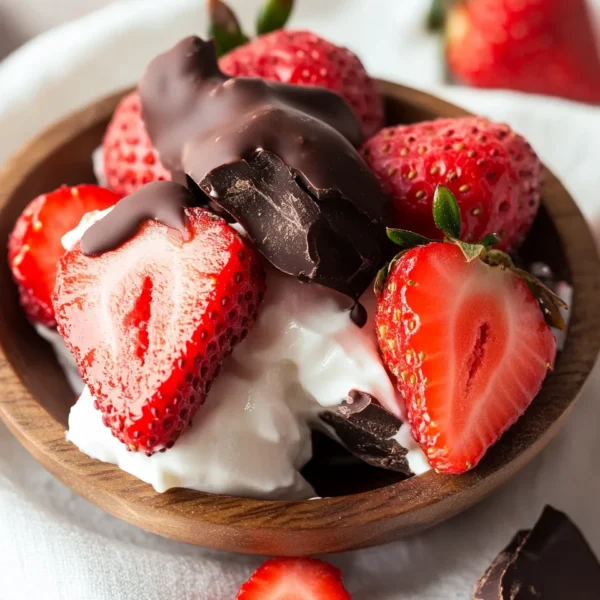 Chocolate Strawberry Yogurt Clusters (Viral Recipe!)