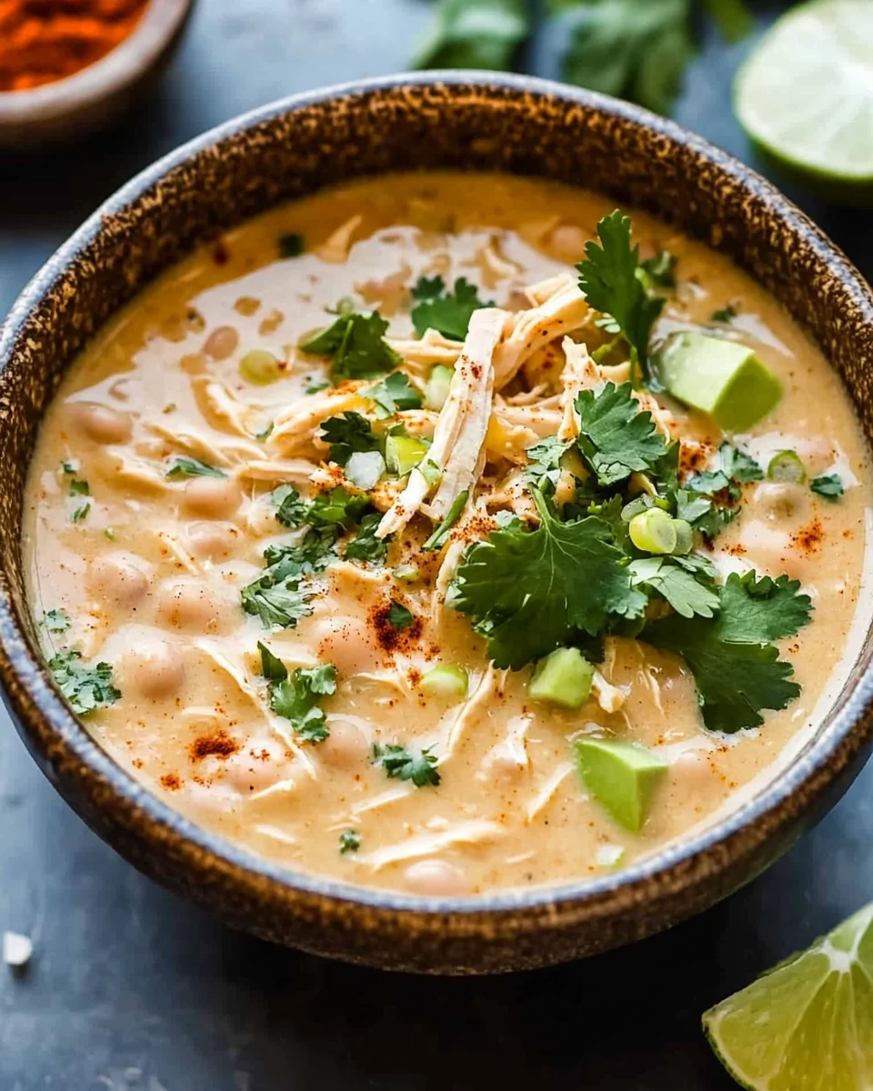 Creamy White Chicken Chili Recipe