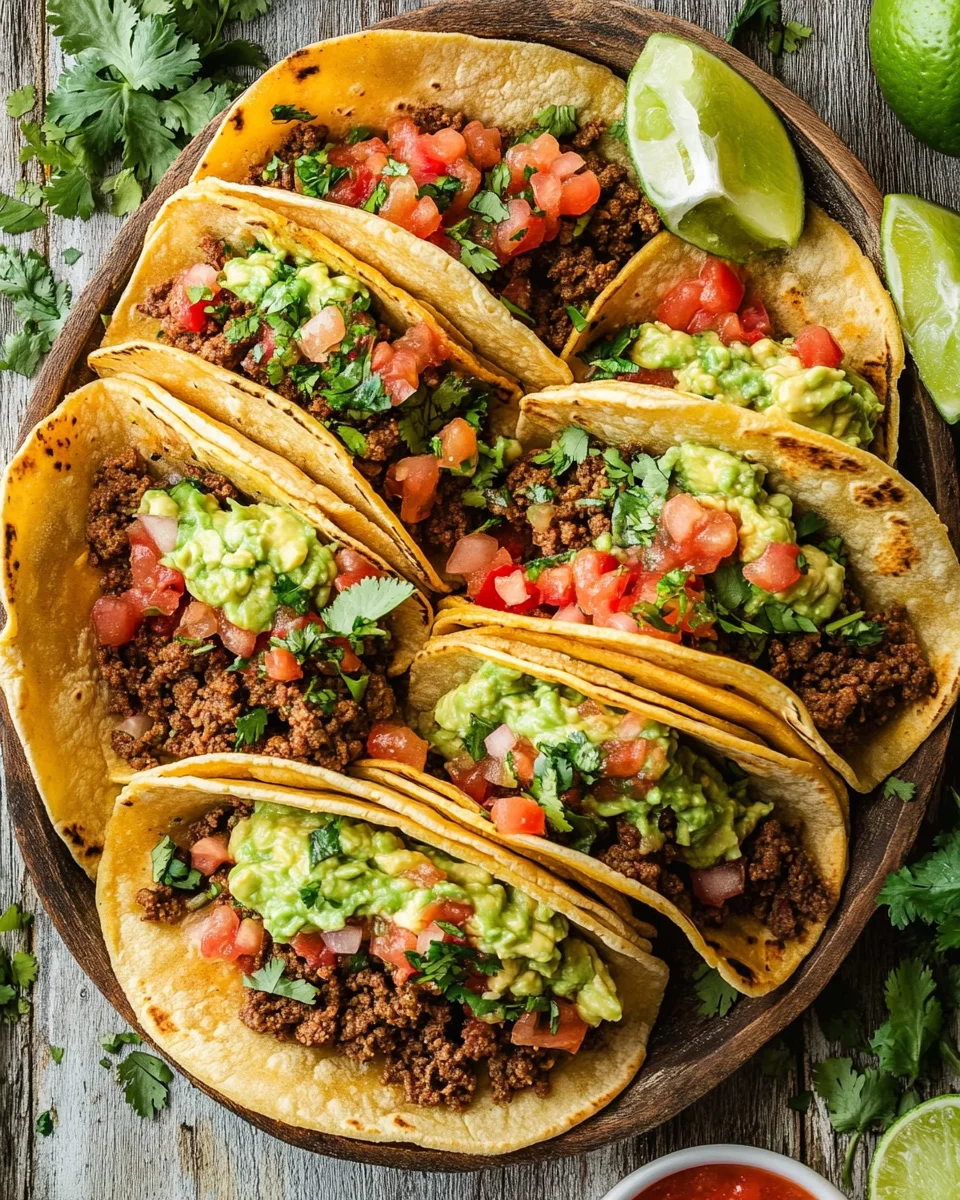 Crispy Ground Beef Tacos