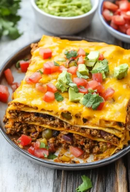 Easy Layered Taco Bake