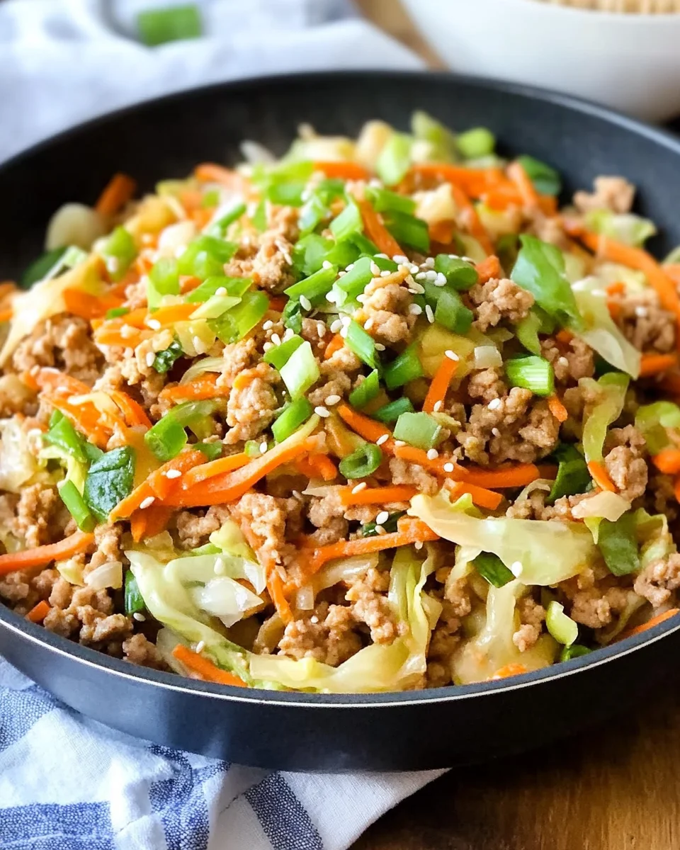Egg Roll in a Bowl Recipe