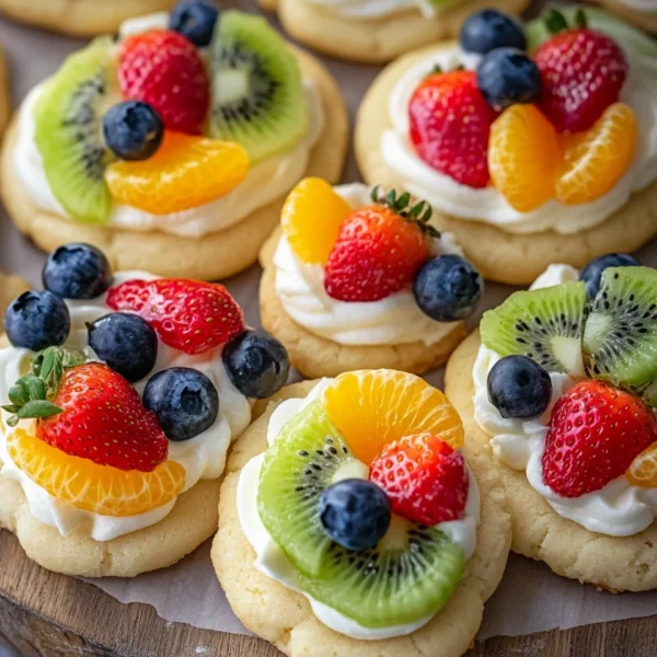 Fruit Pizza Cookies