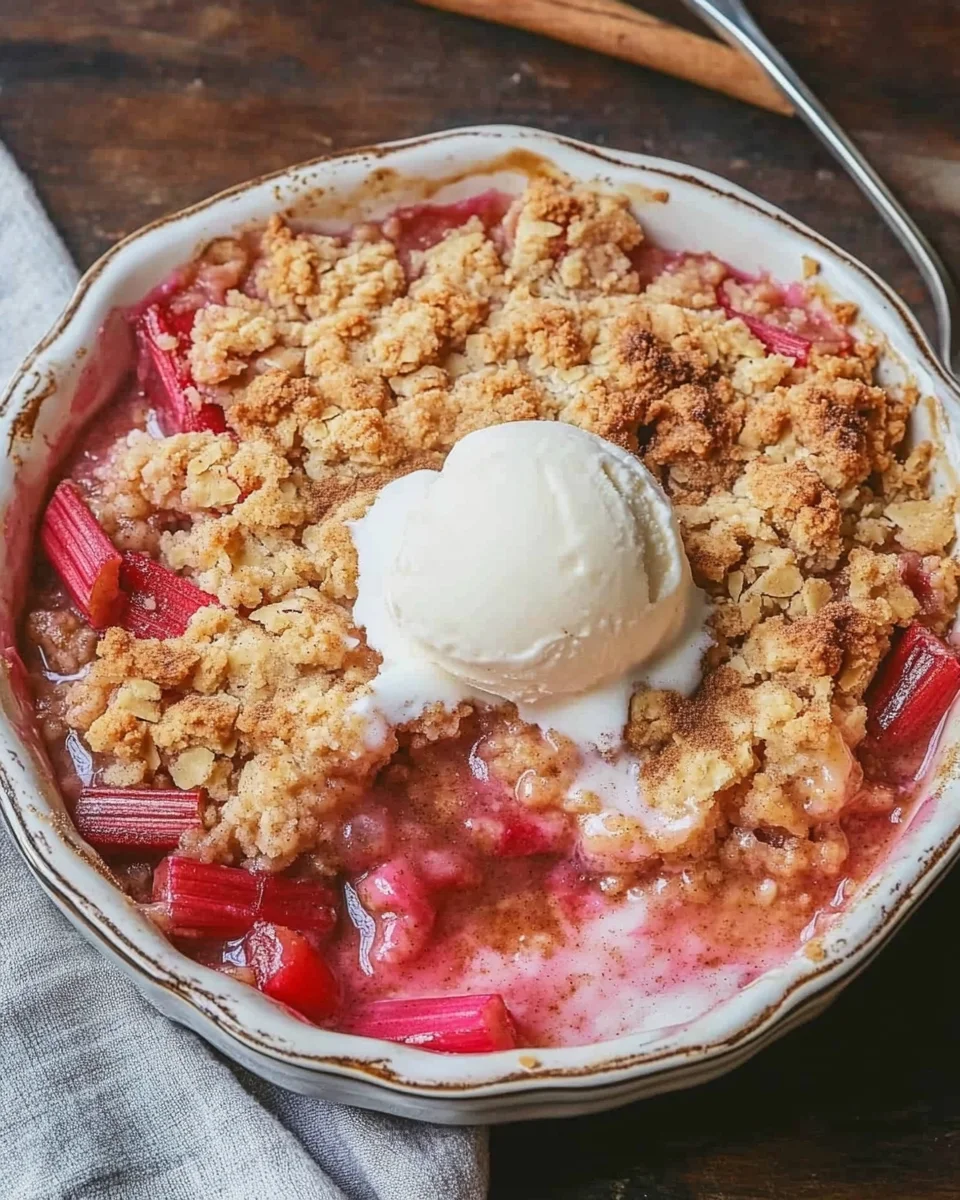 Grandma’s Rhubarb Crisp Recipe