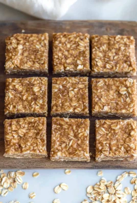 Healthy Oatmeal Breakfast Bars