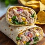 Healthy Tuna Melt Wrap Recipe, Easy 10 Minute Lunch