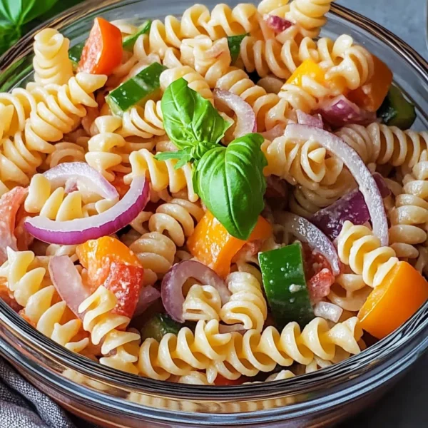 High Protein Italian Pasta Salad