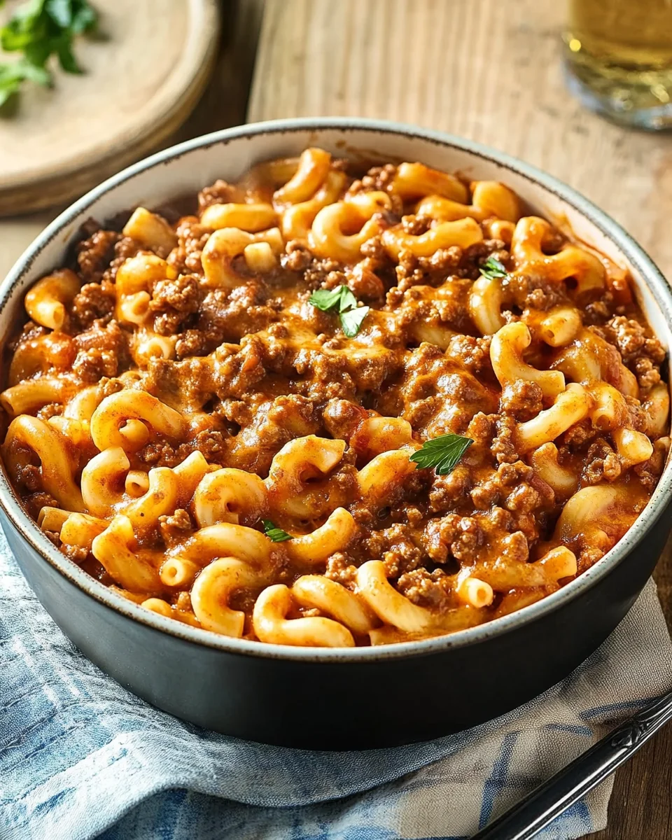 Homemade Hamburger Helper
