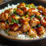 Honey BBQ Chicken Rice