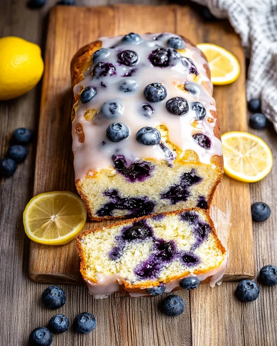 Lemon Blueberry Bread