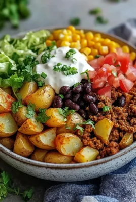 Loaded Potato Taco Bowl