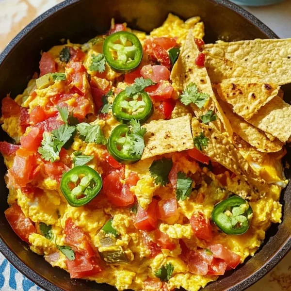 Migas Recipe: Mexican Scrambled Eggs with Crispy Tortillas