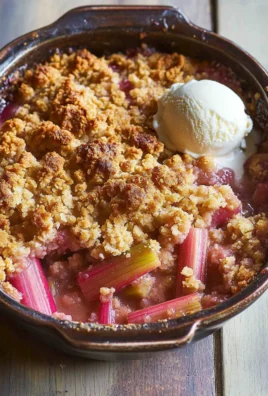 Old-Fashioned Rhubarb Crumble