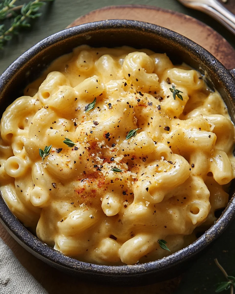 One Pot Creamy Mac and Cheese (Stovetop)