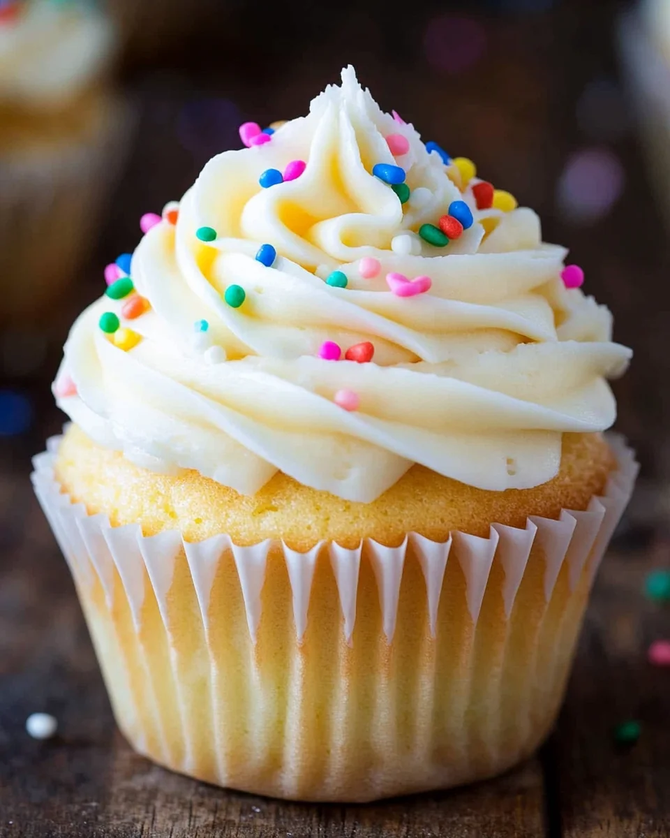 Perfect Vanilla Cupcake Recipe