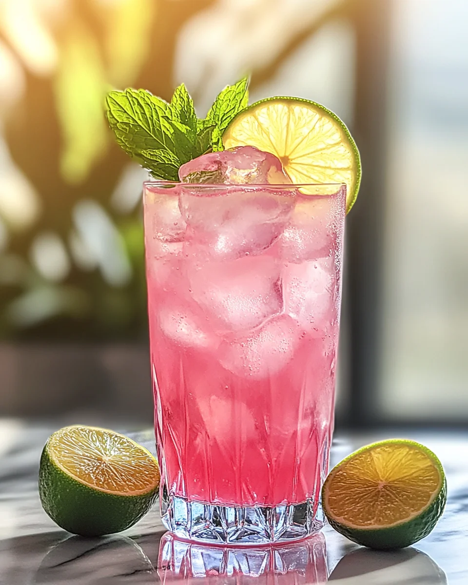 Pink Lemonade Cocktail