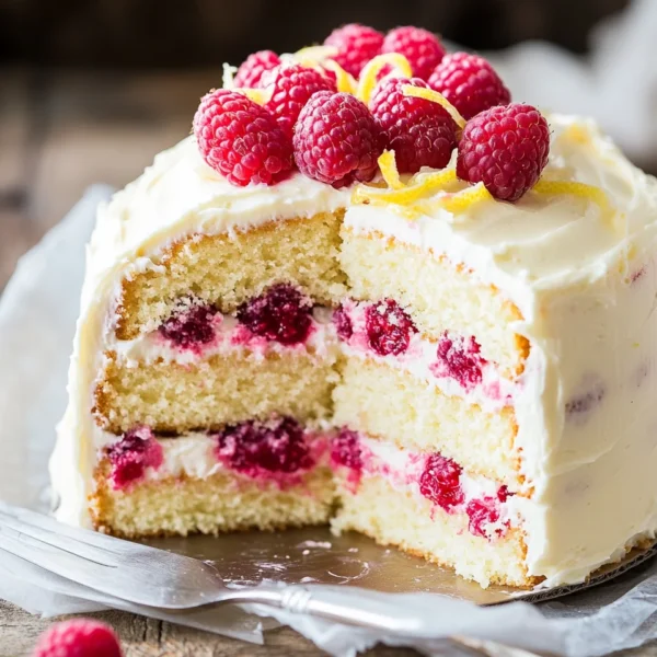 Raspberry Lemon Cake