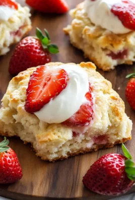 Strawberries and Cream Scones