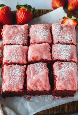 Strawberry Brownies