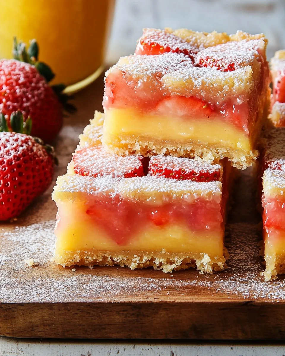 Strawberry Lemonade Bar