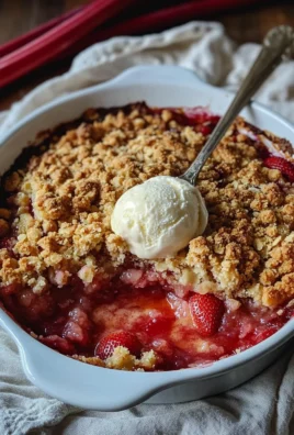 Strawberry Rhubarb Crumble