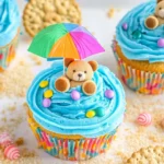 Summer Beach Party Cupcakes