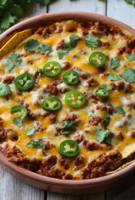Taco Casserole With Tortillas