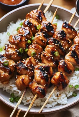 Teriyaki Chicken Skewers