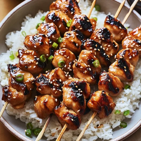 Teriyaki Chicken Skewers