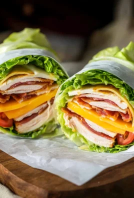 Turkey Club Wraps