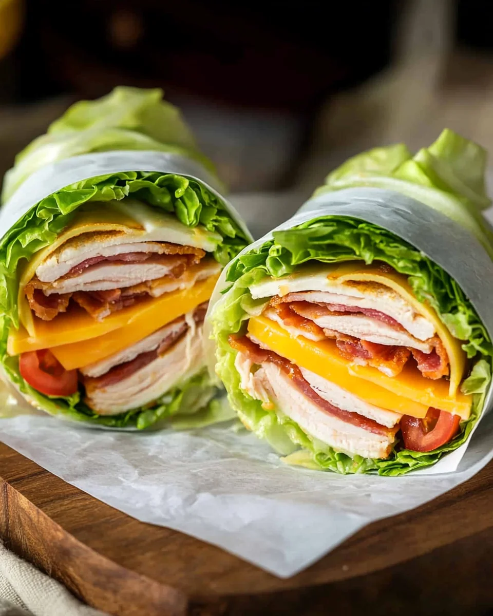 Turkey Club Wraps