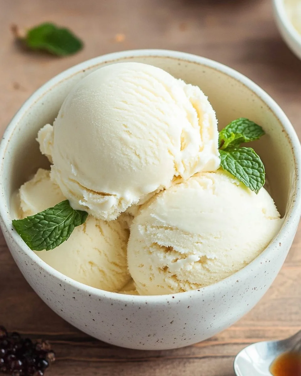 Vanilla Vegan Ice Cream