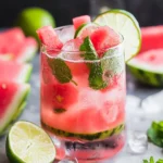 Watermelon Mint Mojito Mocktail