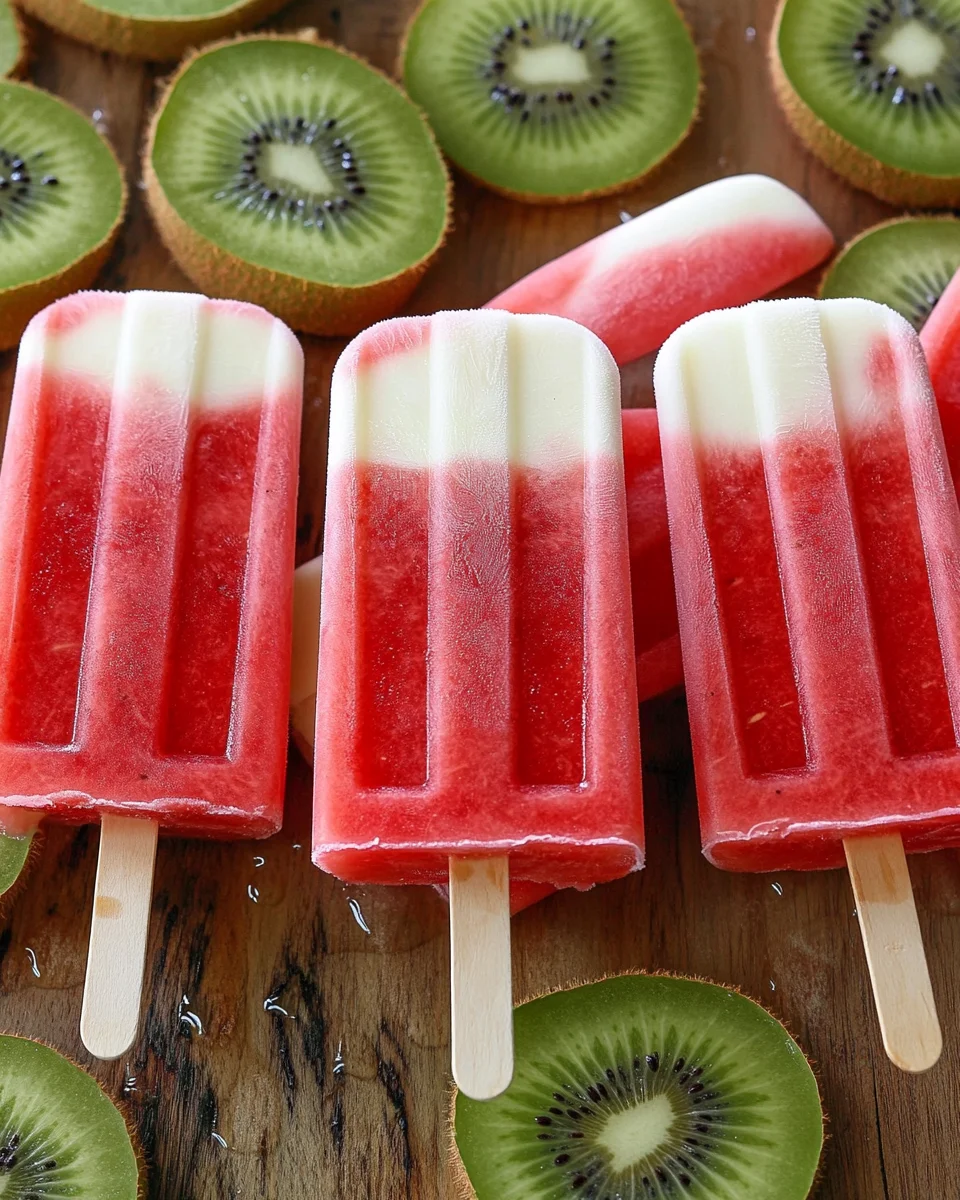 Watermelon Popsicles