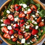 15-Minute Strawberry Spinach Salad