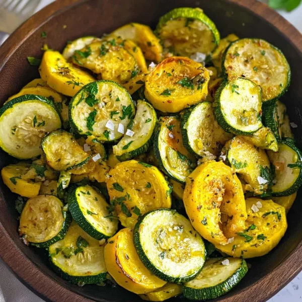 Air Fryer Squash and Zucchini