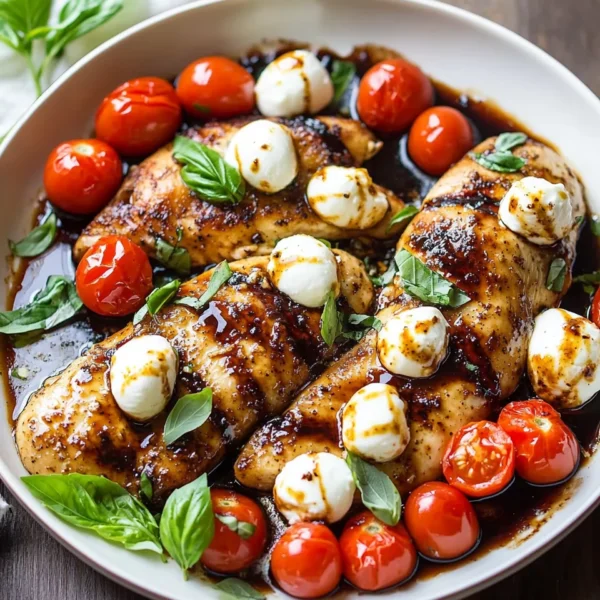 Balsamic Glazed One Pan Chicken