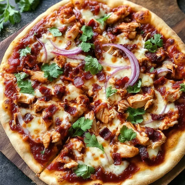 BBQ Chicken Bacon Pizza
